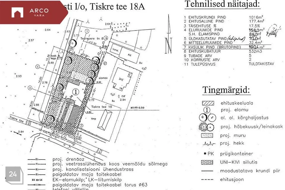 Земля жилой застройки, 1016 m² участок в Tallinn, Haabersti linnaosa - фото 4