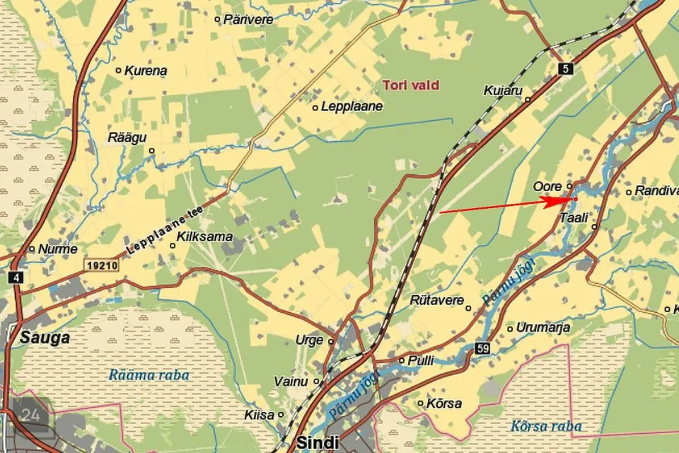Maatulundusmaa, 3609 m² Maa  -  Tori vald, Taali küla - foto 4
