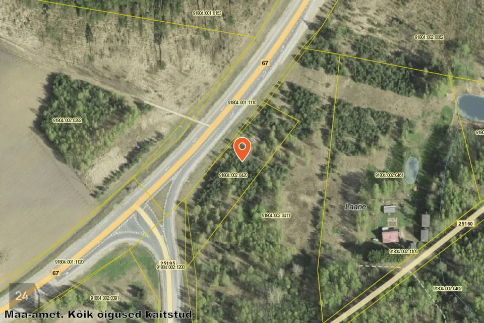 Commercial land, 5001 m² land in Võru vald, Käätso küla