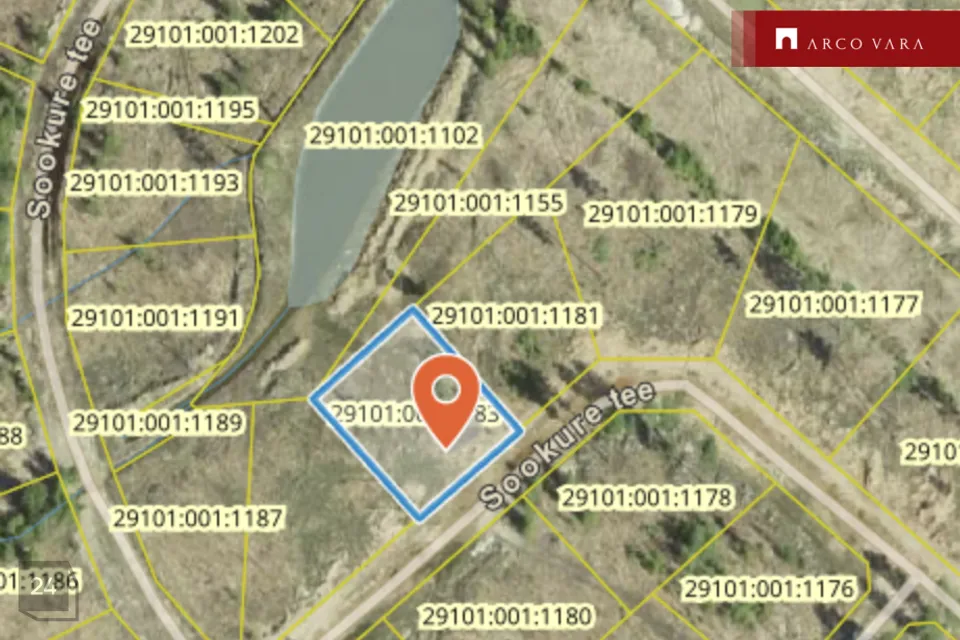 Elamumaa, 1558 m² Maa  -  Kastre vald, Kurepalu küla