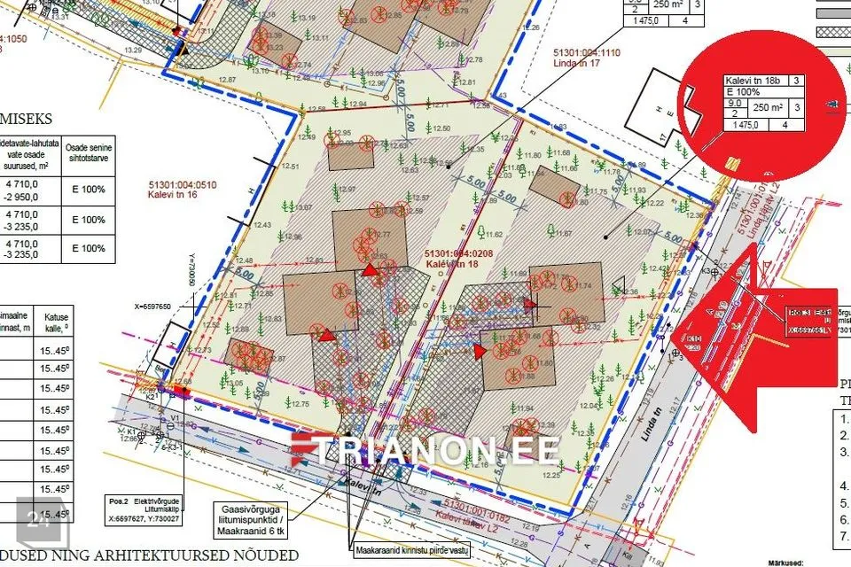 Elamumaa, 1467 m² Maa - Narva-Jõesuu linn, Narva-Jõesuu linn - foto 2