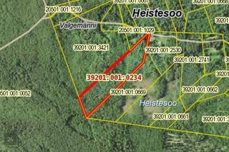 Cultivated land, 58800 m² land in Hiiumaa vald, Heistesoo küla