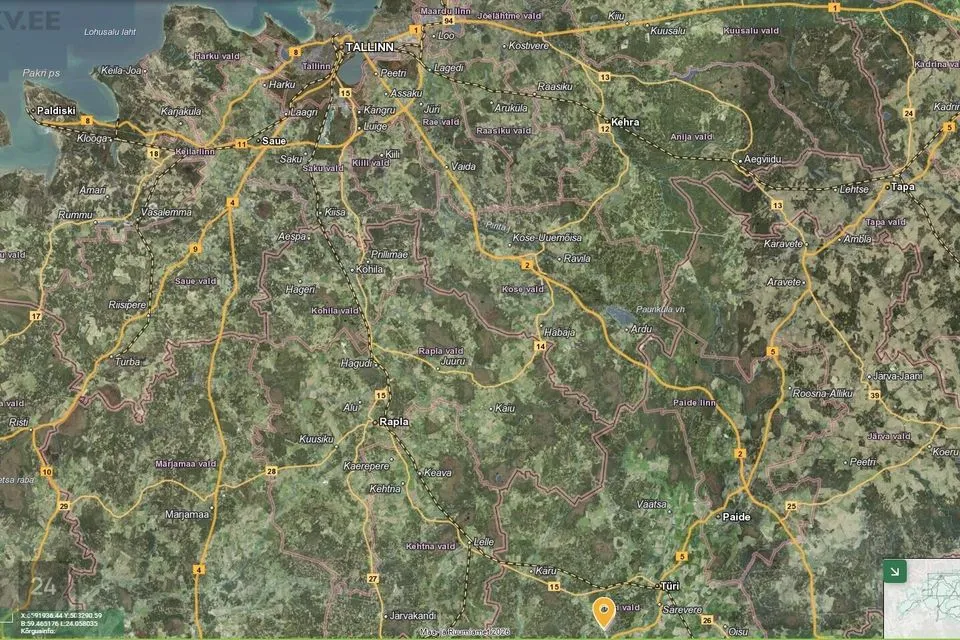 Maatulundusmaa, 130971 m² участок в Türi vald, Jändja küla - фото 4