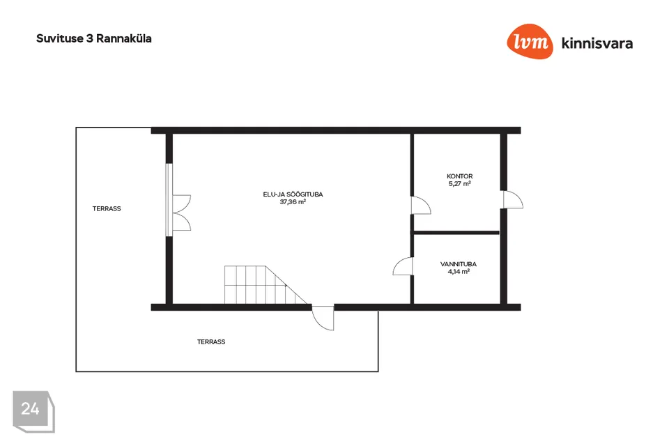 4-комнатная дом в Lääneranna vald, Rannaküla - фото 2