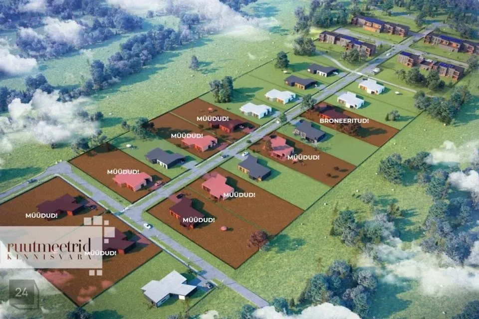 Elamumaa, 2012 m² Maa  -  Harku vald, Tiskre küla