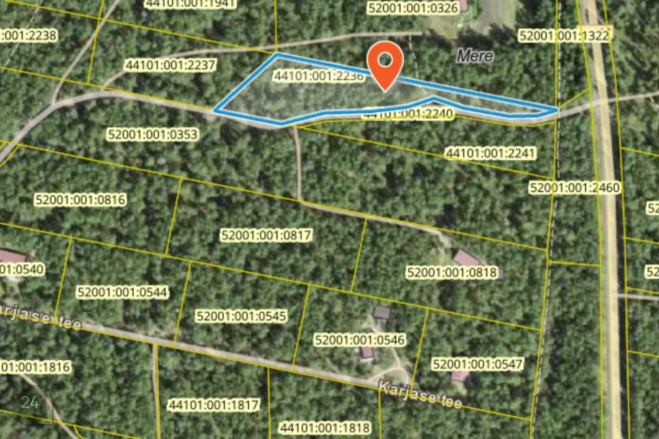Земля жилой застройки, 4841 m² участок в Lääne-Nigula vald, Elbiku küla / Ölbäck - фото 4