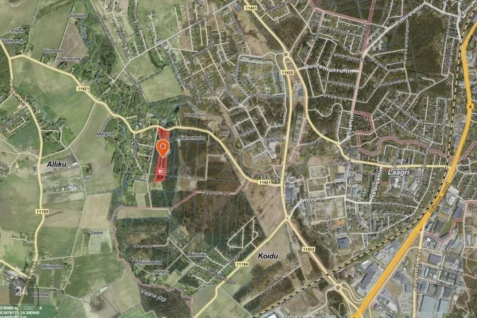 Maatulundusmaa, 33989 m² Maa - Saue vald, Alliku küla - foto 3