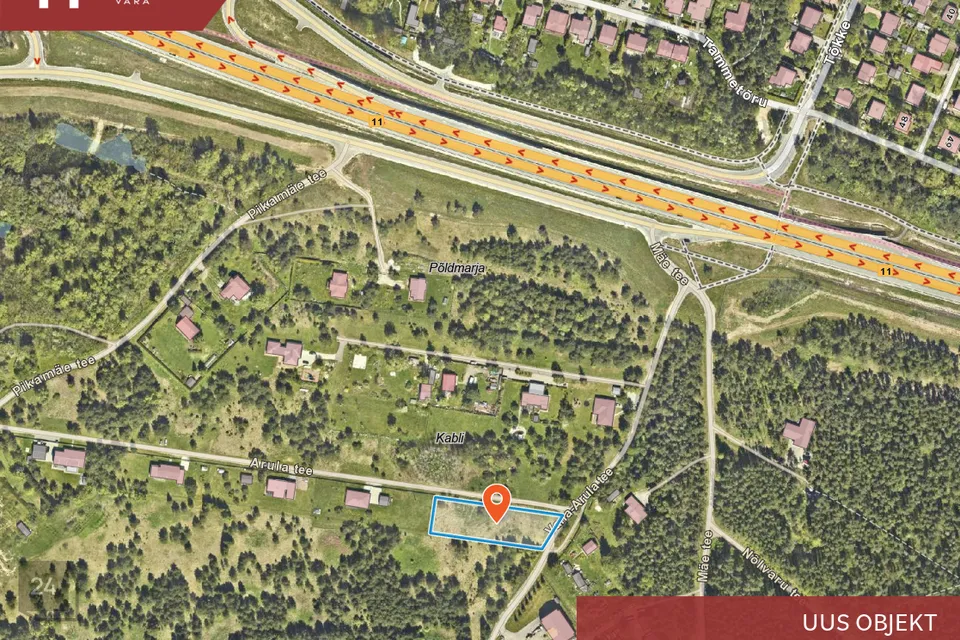 Elamumaa, 2478 m² Maa  -  Saue vald, Aila küla - foto 4