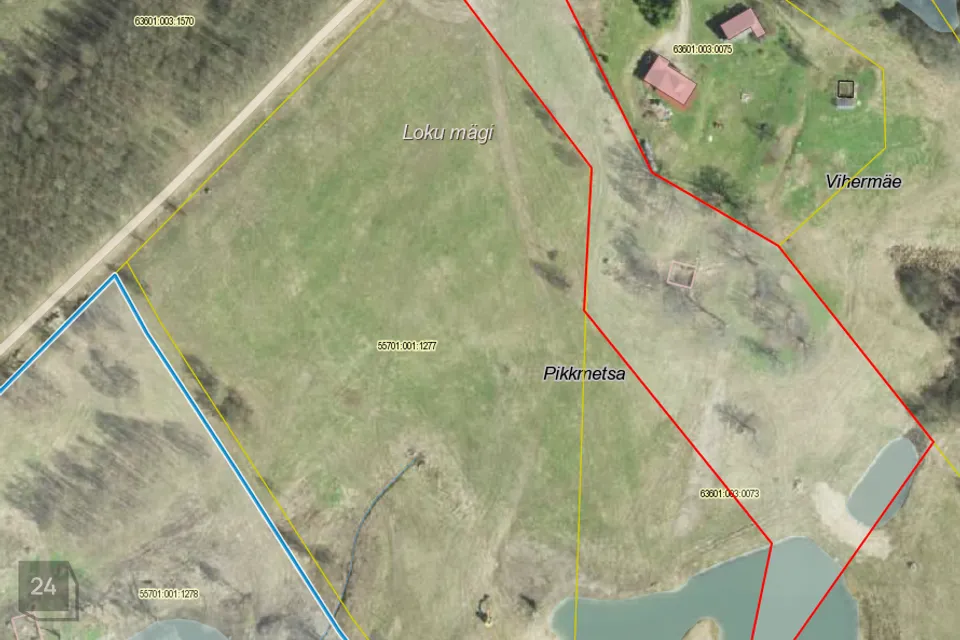 Maatulundusmaa, 13122 m² Maa  -  Otepää vald, Kaurutootsi küla - foto 3