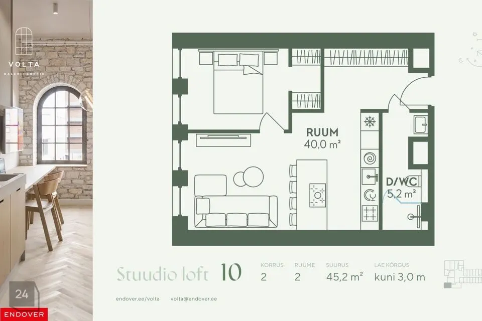 Bureau or Commerce, 45 m² business in Tallinn, Põhja-Tallinna linnaosa - photo 5