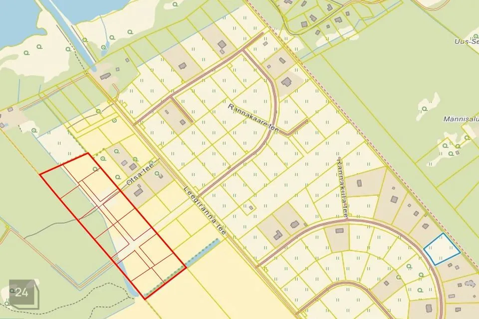 Земля жилой застройки, 6387 m² участок в Kuusalu vald, Sõitme küla - фото 4
