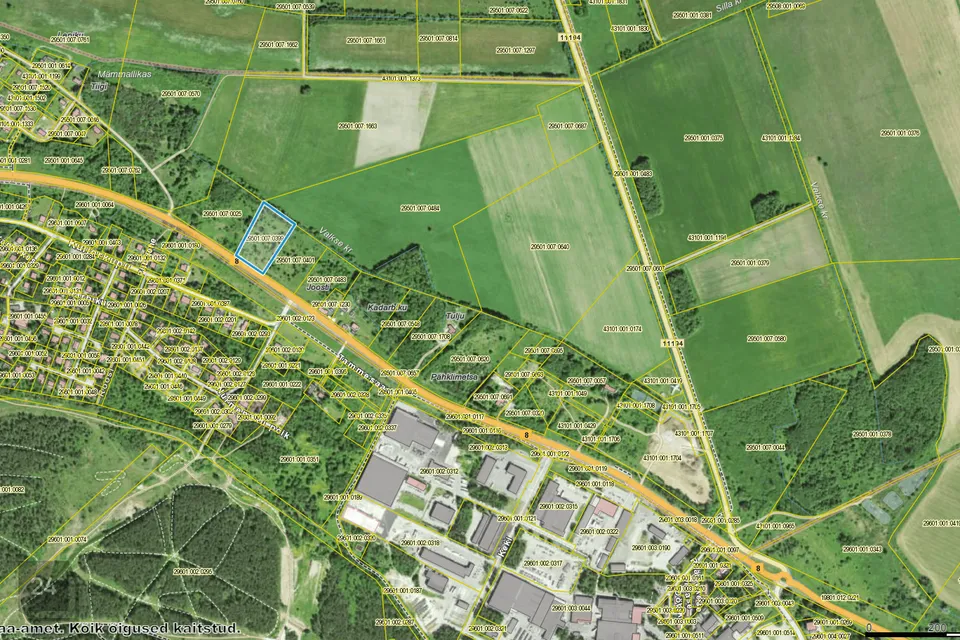 Maatulundusmaa, 12836 m² Maa  -  Lääne-Harju vald, Valkse küla