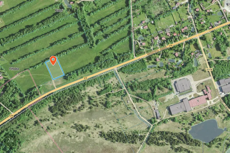 Maatulundusmaa, 5612 m² Maa  -  Saaremaa vald, Nasva alevik - foto 3