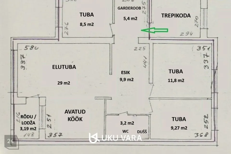 4-toaline Korter - Viljandi linn - foto 2