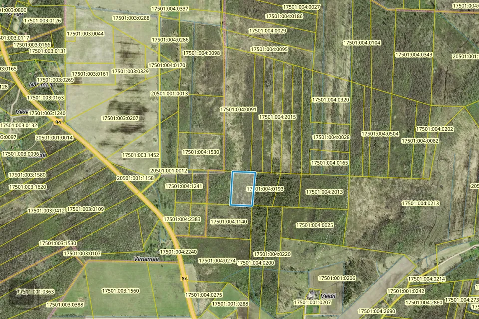 Maatulundusmaa, 22342 m² участок в Hiiumaa vald, Metsalauka küla