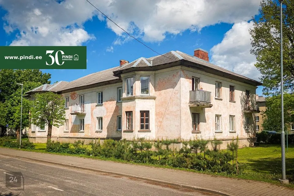 2-toaline Korter  -  Lüganuse vald, Kiviõli linn