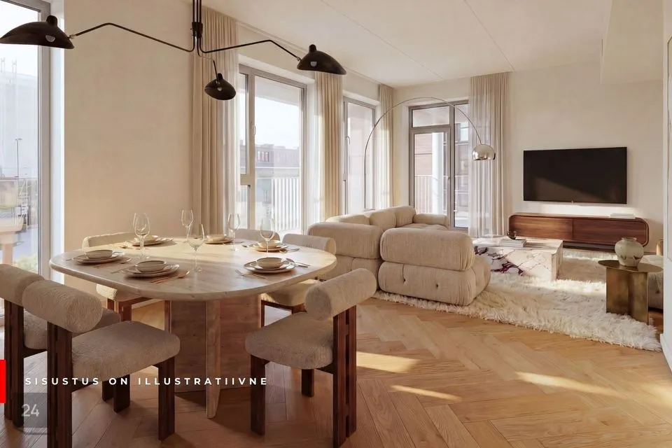 5-toaline Korter - Tallinn, Põhja-Tallinna linnaosa - foto 2