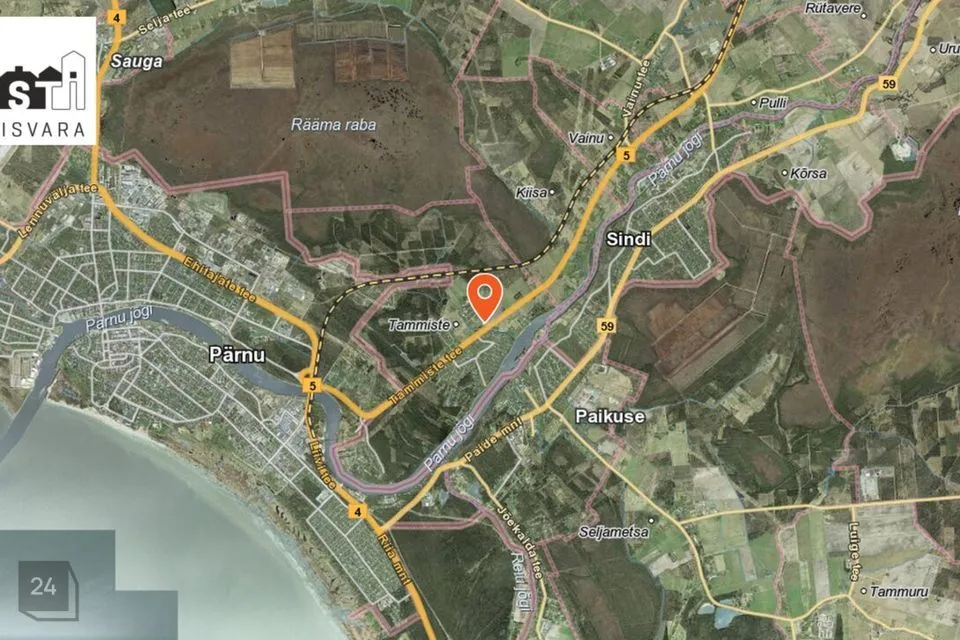 14 m² Гараж в Tori vald, Tammiste küla - фото 5