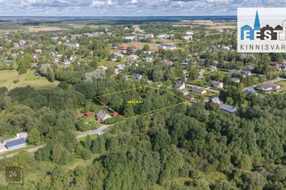 Земля жилой застройки, 2842 m² участок в Lääneranna vald, Lihula linn
