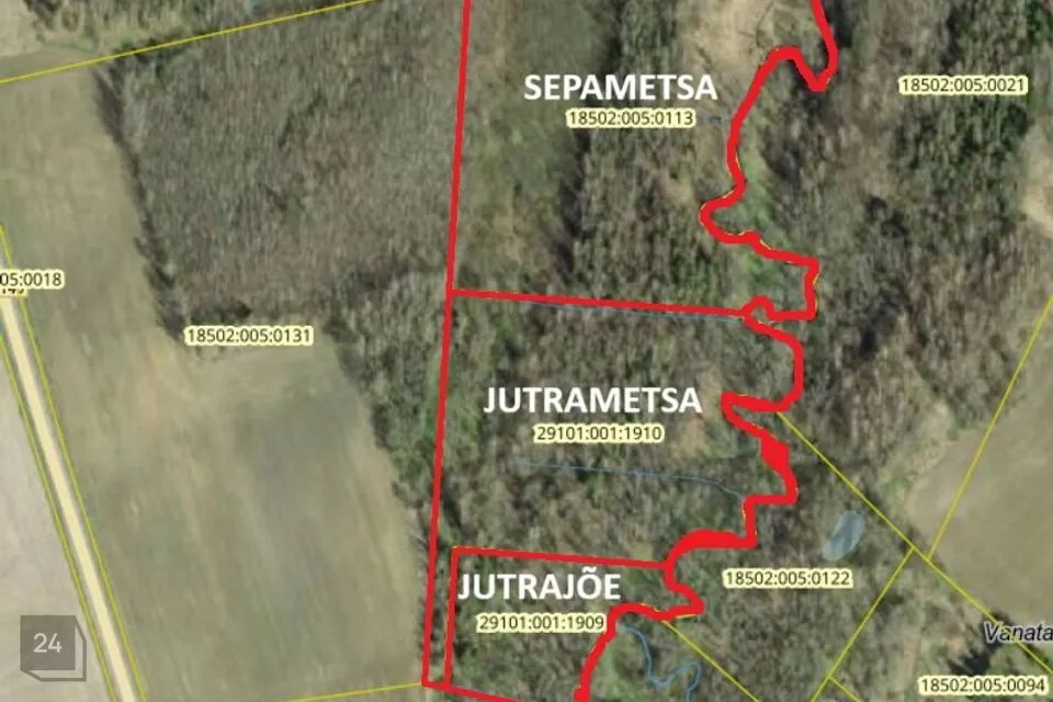 Maatulundusmaa, 22041 m² Maa  -  Kastre vald, Uniküla - foto 2