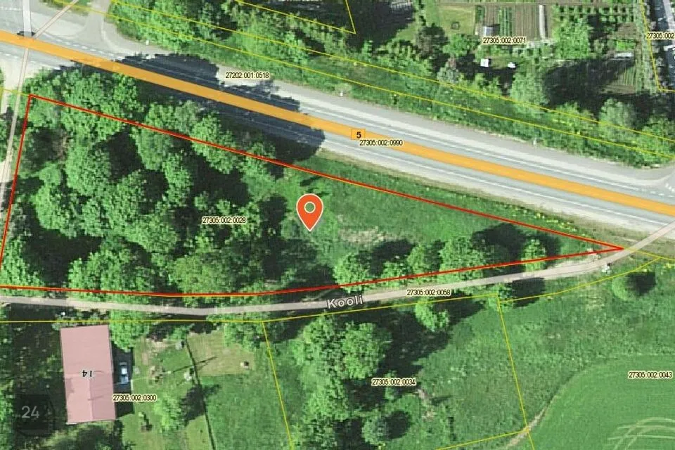Земля жилой застройки, 3289 m² участок в Kadrina vald, Hulja alevik