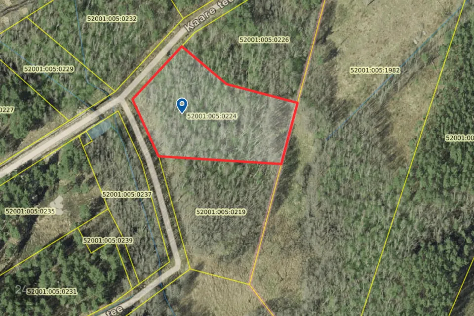 Земля жилой застройки, 5937 m² участок в Lääne-Nigula vald, Österby küla - фото 5