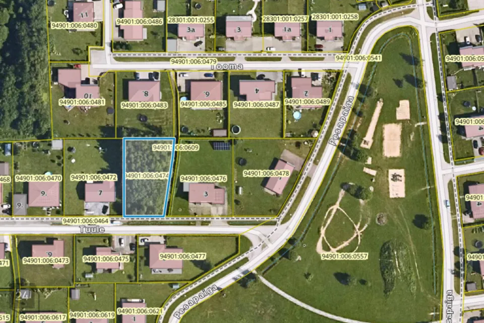 Земля жилой застройки, 1211 m² участок в Kambja vald, Soinaste küla - фото 3