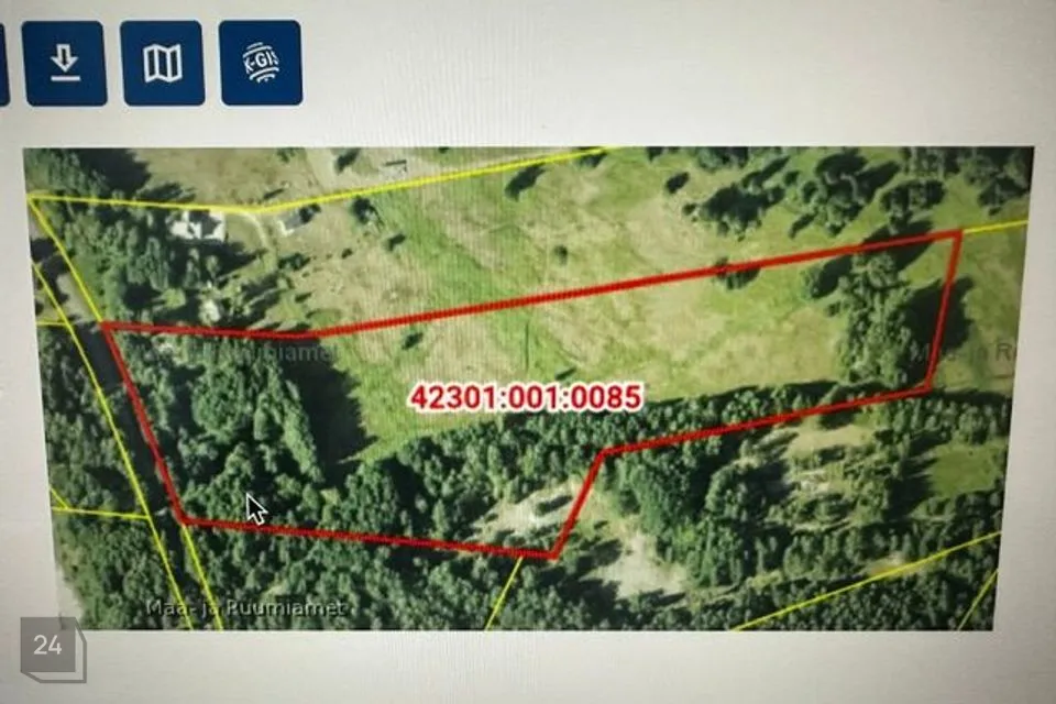 Maatulundusmaa, 51085 m² участок в Kuusalu vald, Kiiu-Aabla küla