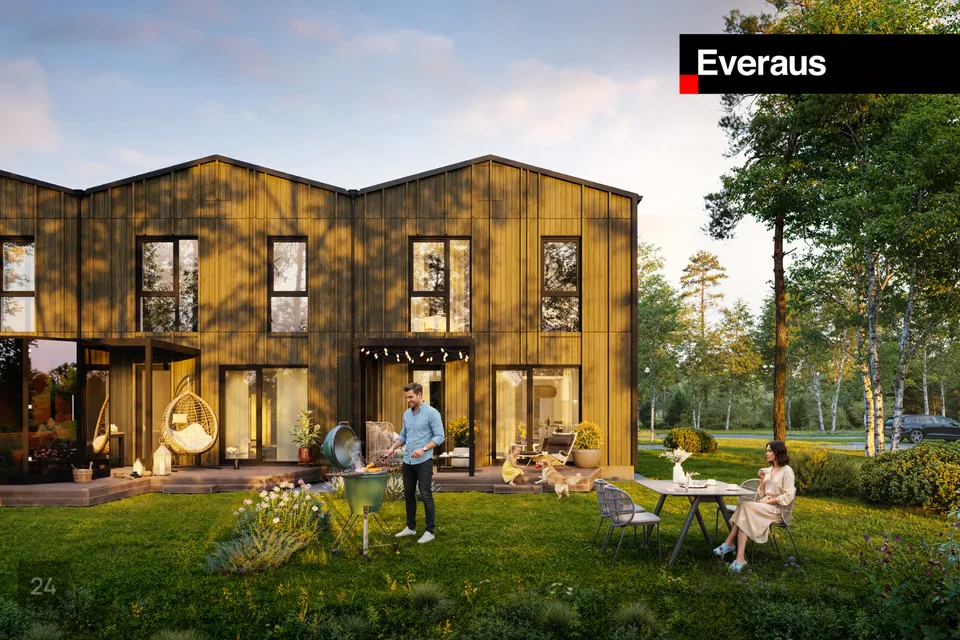 Row house box, 4-room partial house in Kiili vald, Luige alevik - photo 4