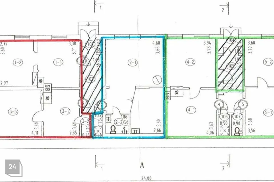 2-toaline Korter  -  Tallinn, Kesklinna linnaosa - foto 5
