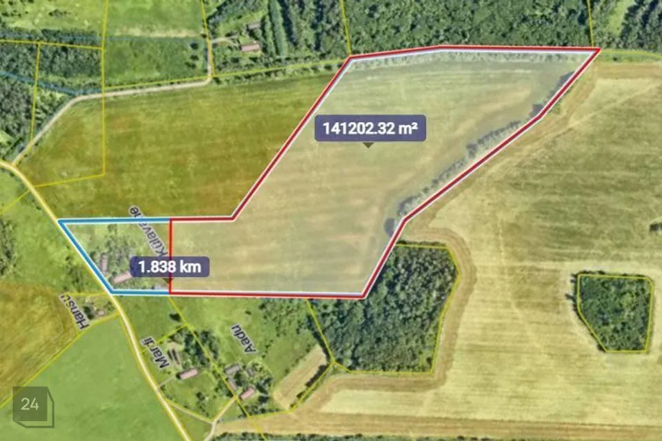 Maatulundusmaa, 142000 m² Maa  -  Märjamaa vald, Kõrvetaguse küla