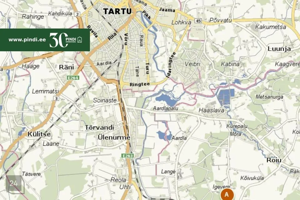 Elamumaa, 2740 m² Maa - Kastre vald, Igevere küla - foto 4