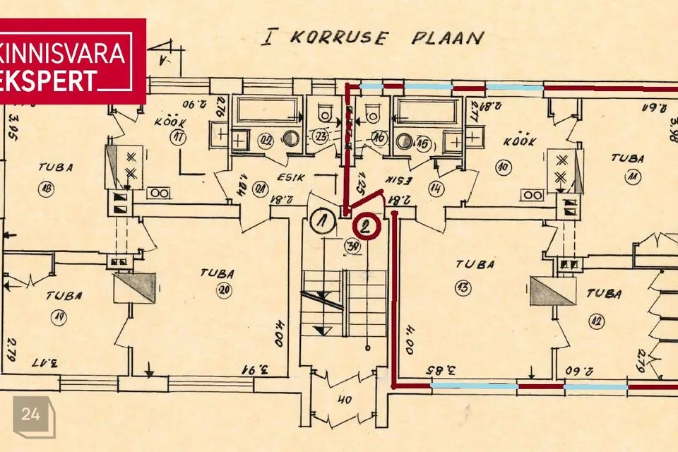 3-toaline Korter  -  Pärnu linn, Pärnu linn - foto 3