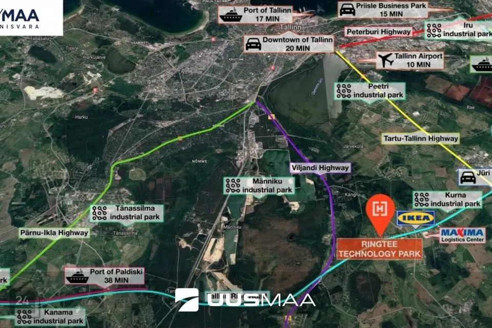 Ringtee Äripark business in Kiili vald, Vaela küla - photo 3