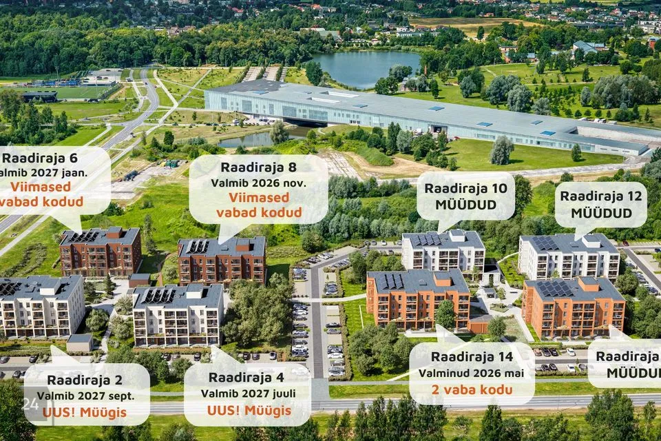 Raadiraja kvartal Korter  -  Tartu vald, Raadi alev - foto 2