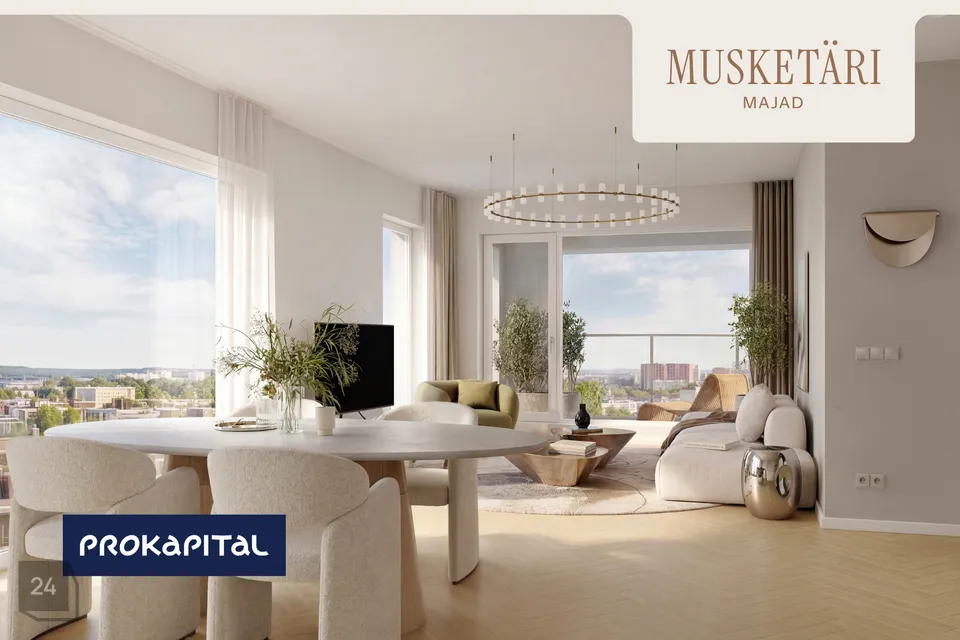 Musketäri Majad Korter  -  Tallinn, Kristiine linnaosa