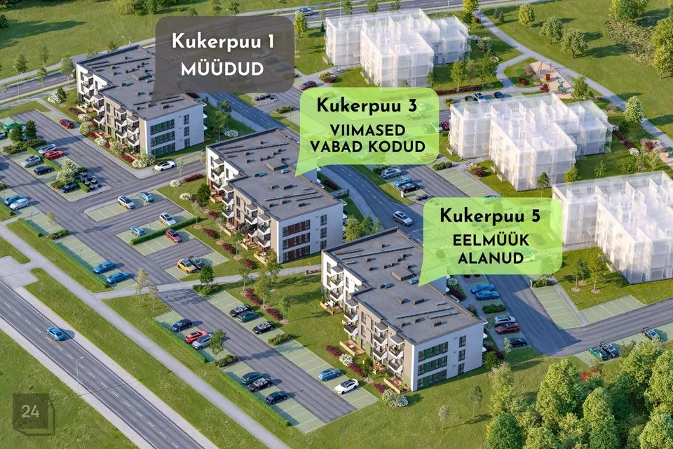 Kukerpuu Kodud Korter  -  Tartu vald, Raadi alev - foto 5